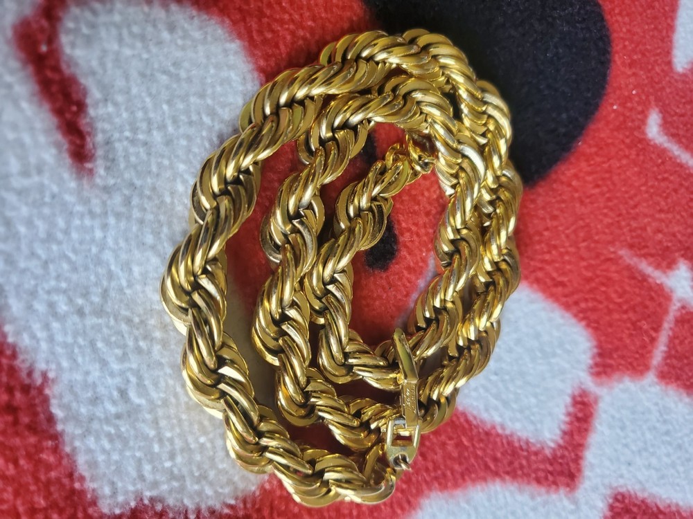 Napier Heavy Gold Tone Chain