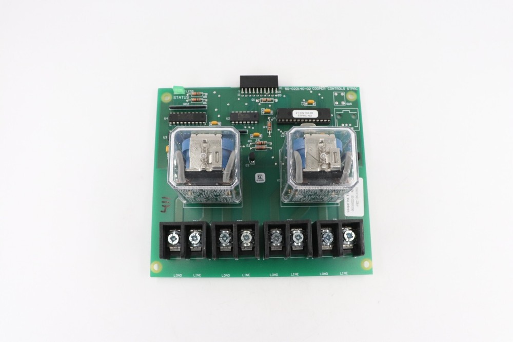 COOPER 0502-000002-00 PC BOARD FOR LIGHTING CONTROL PANEL
