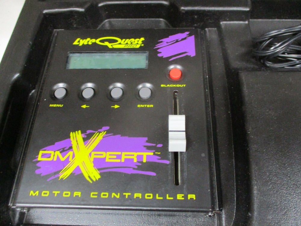 Gemini Lytequest Motorhead Moving Head DMX Controller DMXPERT W/ Case