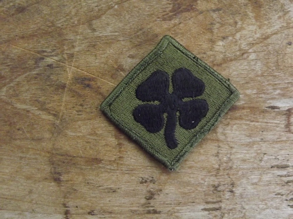4th Army Patch, Subdued - INV# C1688