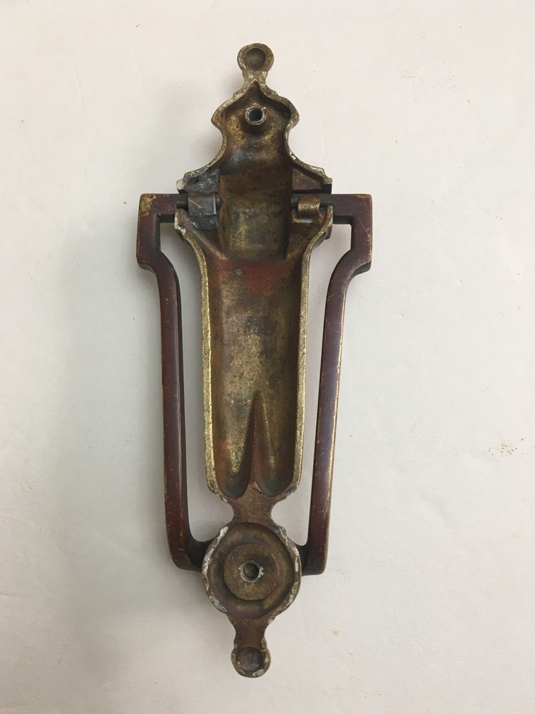 Old brass door knocker