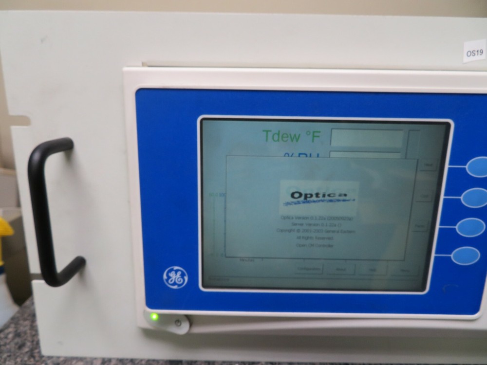 General Electric OPA10AC3A00000 Optica General Eastern Dew Point Analyzer OS19