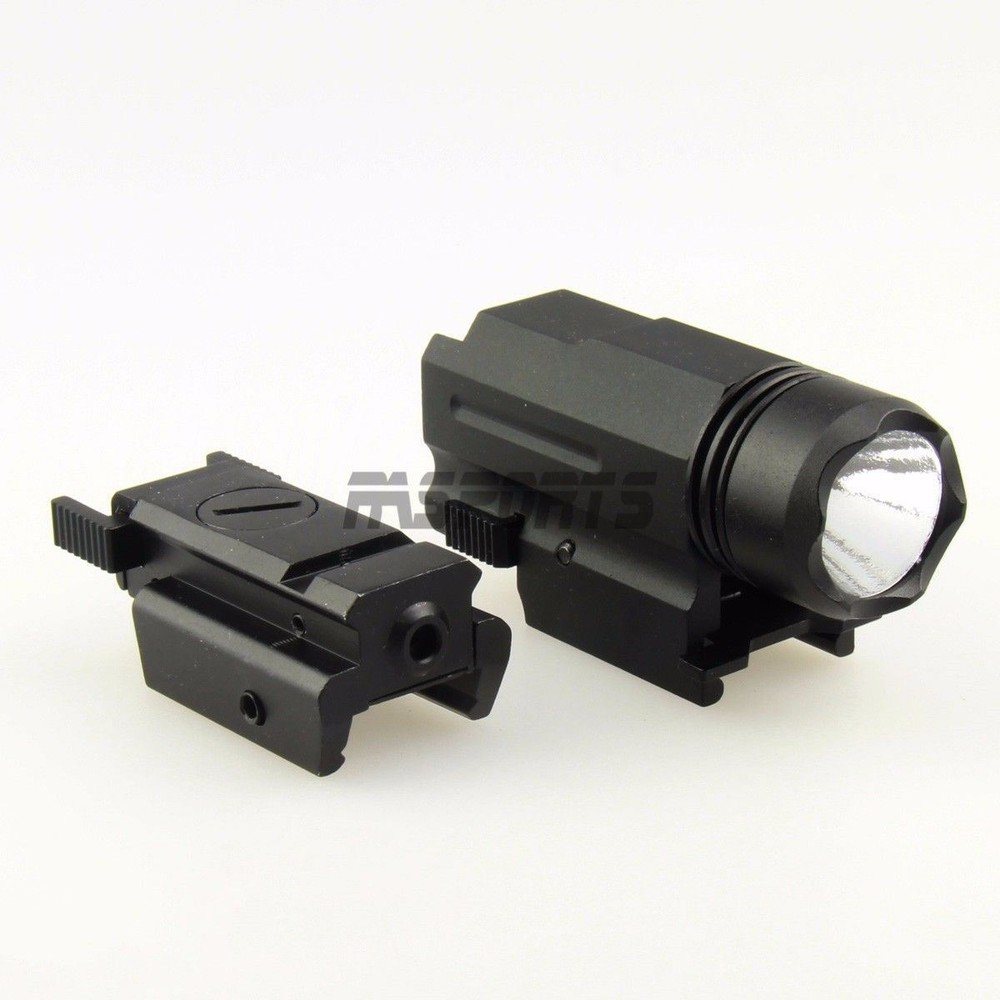 Tactical PSTL Compact Red Laser with QD Quick Release Flash Light Flashlight