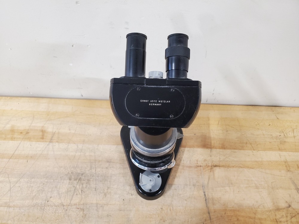 Ernst Leitz Wetzlar Microscope Germany