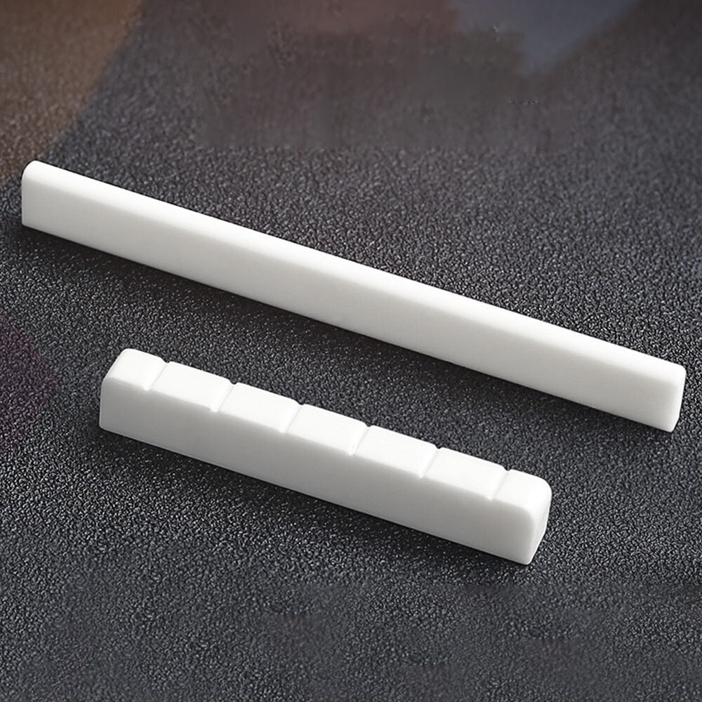 Real Bone Guitar Nut 52mm 6 String 80mm Classical Guitar Guitar Saddle