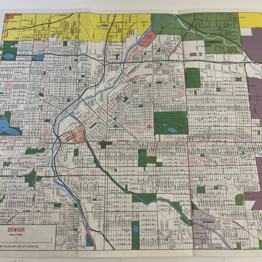 Avis Welcomes You to Denver and Vicinity Map