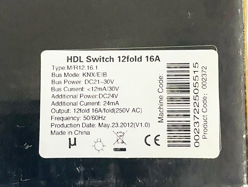 HDL M/R12.16.1 Switch Actuator