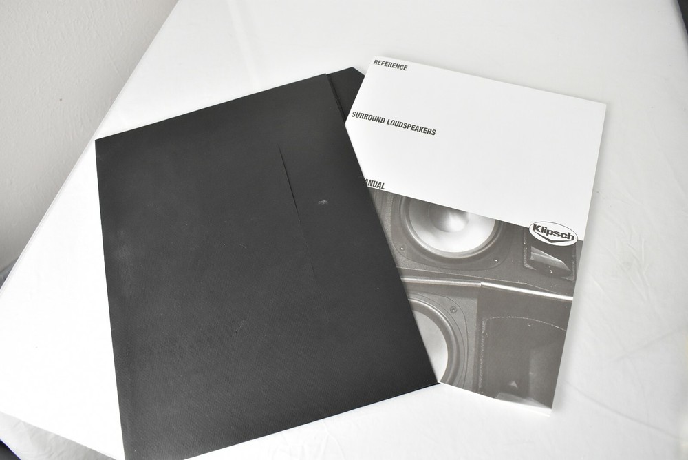 Klipsch Reference Series Surround Speaker Owners Manual