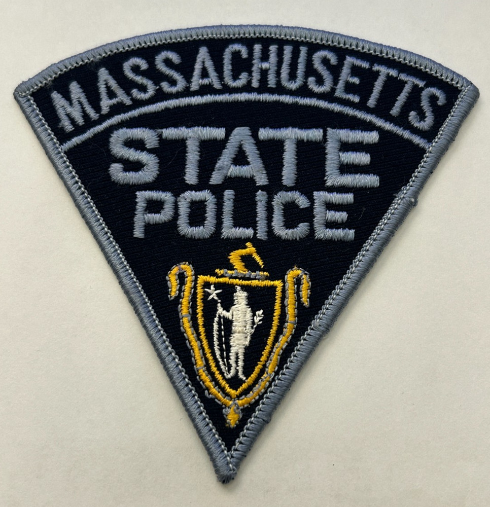 Massachusetts State Police Felt Background Patch Unused