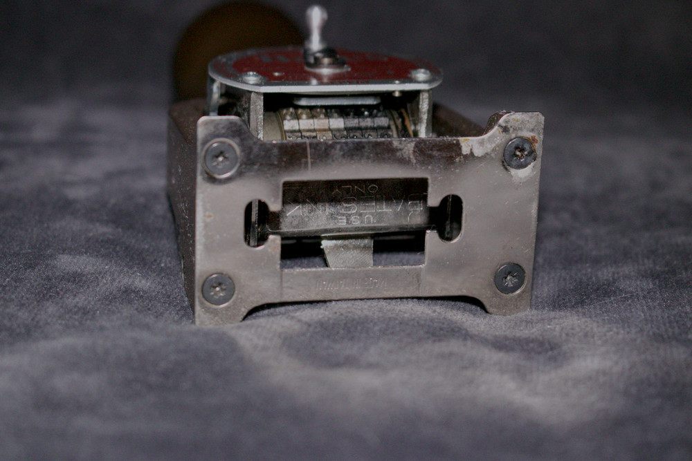 Bates Multiple Movement Numbering Machine HK151W - Wheels 7 Style A