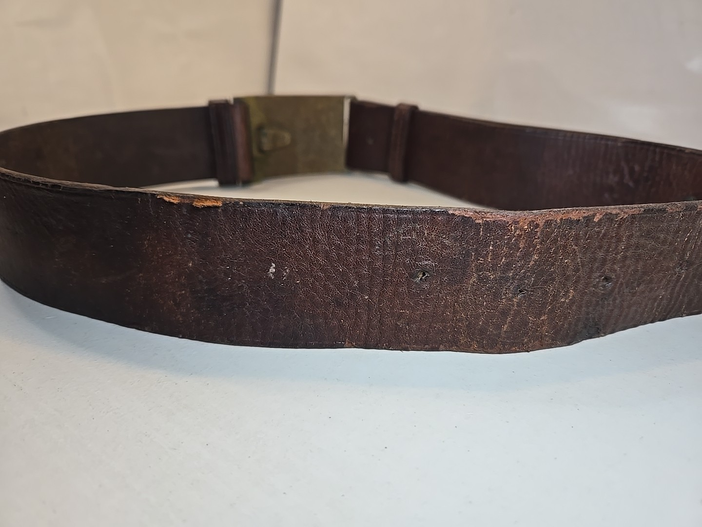 Indian Wars Army Model 1874 Leather Belt w/US Buckle-Rock Island Arsenal 11 Cav