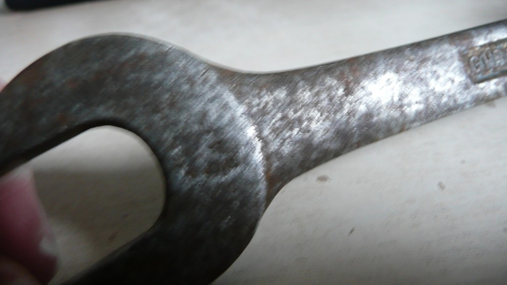GORDON TOOLS SHEFFIELD OPEN ENDED SPANNER 5/8" AF & 9/16" AF