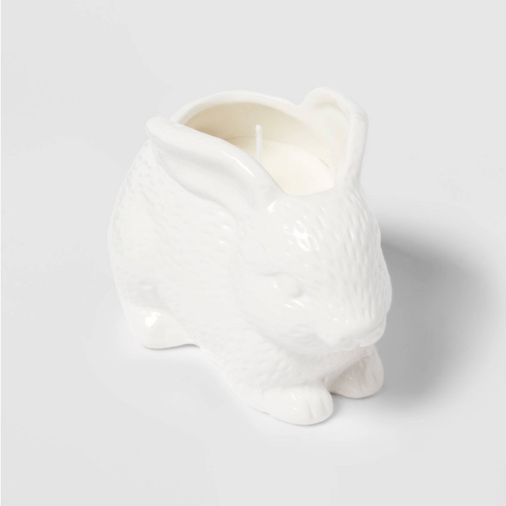 Threshold Ceramic Candle Bunny