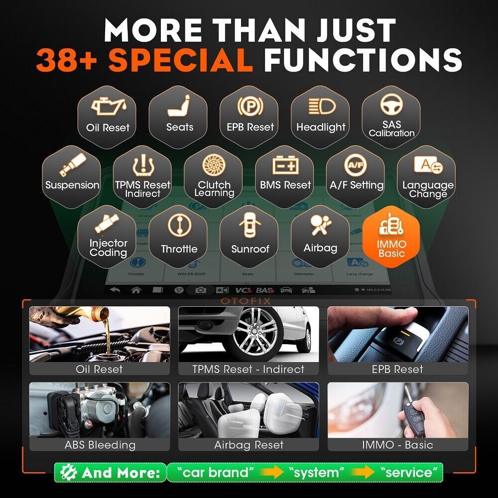 2025 OTOFIX D1 Lite Car Bidirectional Scanner Full System Diagnostic Coding Tool