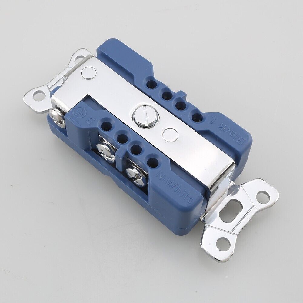 4-Layer Plated Pure Copper US Power Receptacles Wall Duplex Socket Outlet