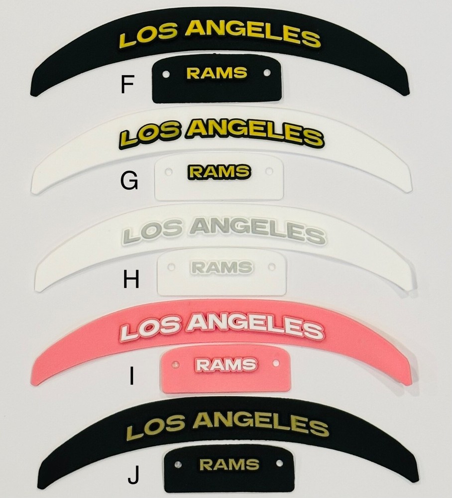 Rams MINI Helmet 3D Bumpers, Speed Version