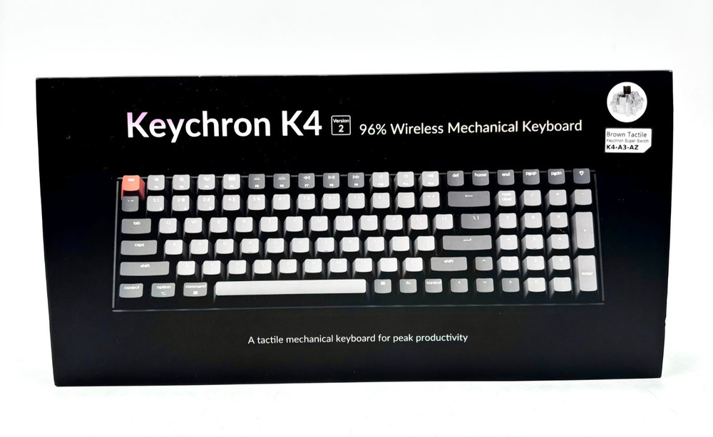 Keychron K4 96% Wireless Mechanical Keyboard With Light Effects