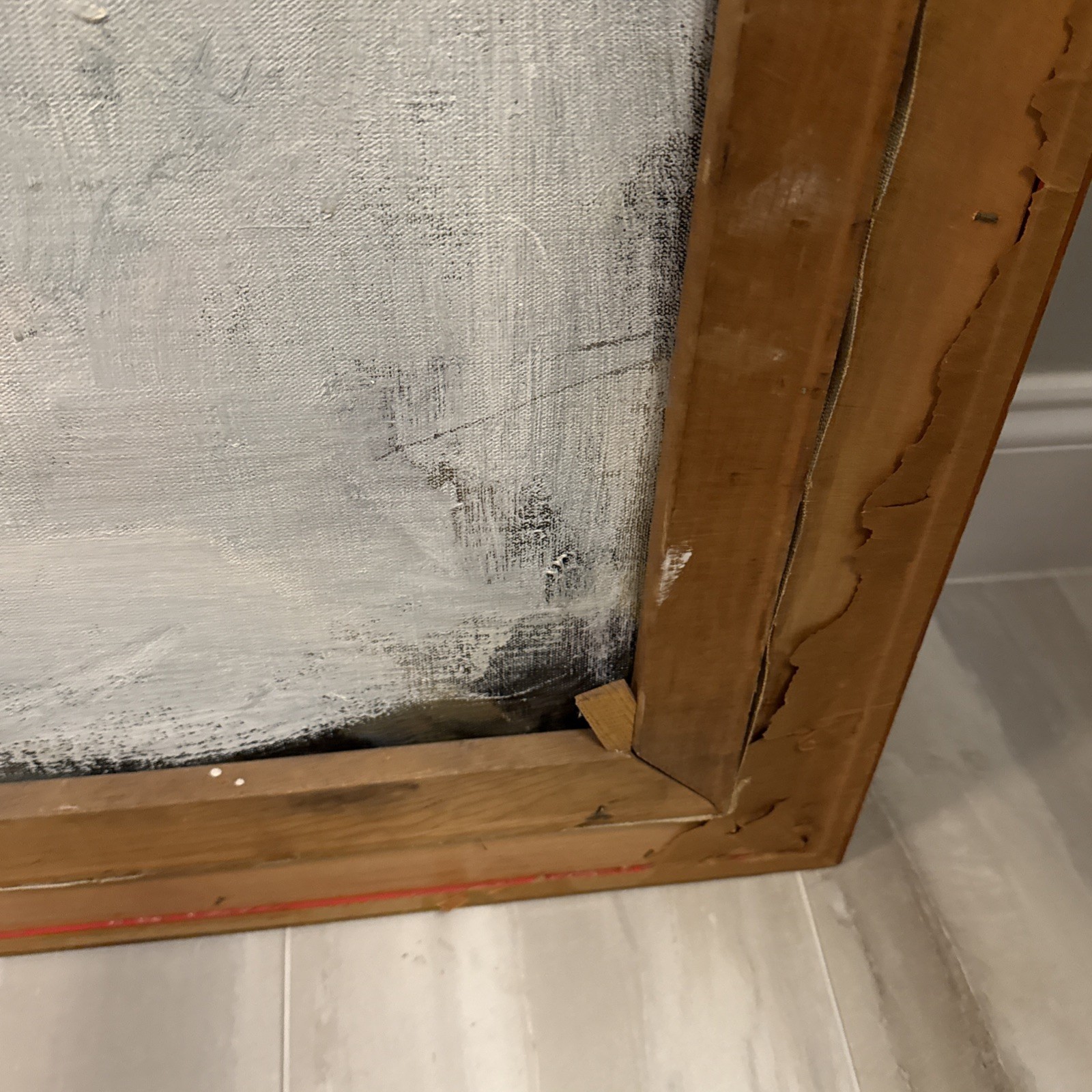 Vintage Florida Landscape Original Oil Painting On Canvas Framed Signed Rosen