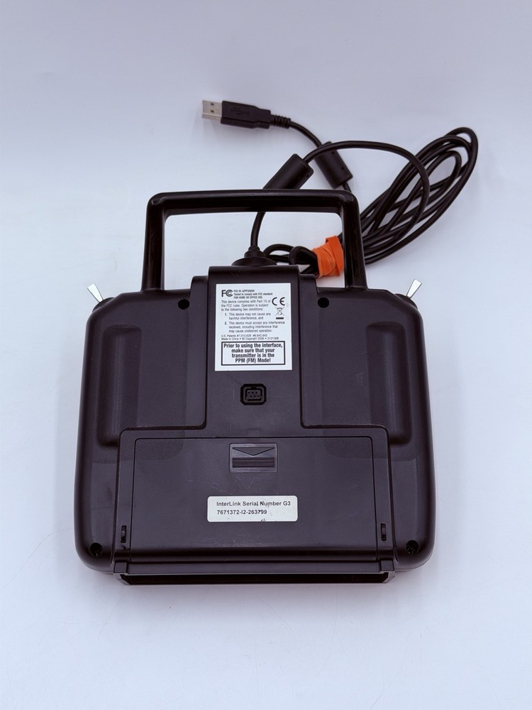 Great Planes Real Flight R/C Simulator Futaba Interlink USB Controller UNTESTED