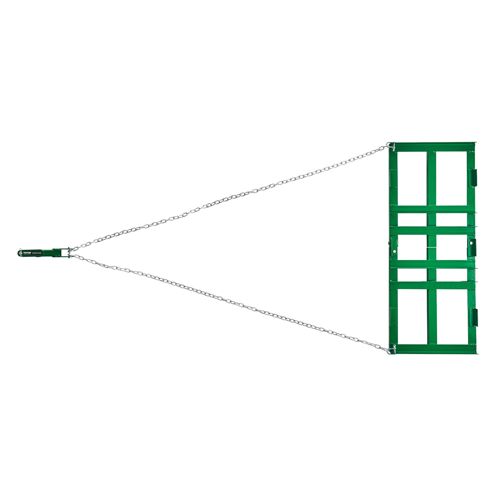 VEVOR Drag Harrow 4 ft Heavy Duty Tow Behind Drag Harrow Driveway Grader Rake