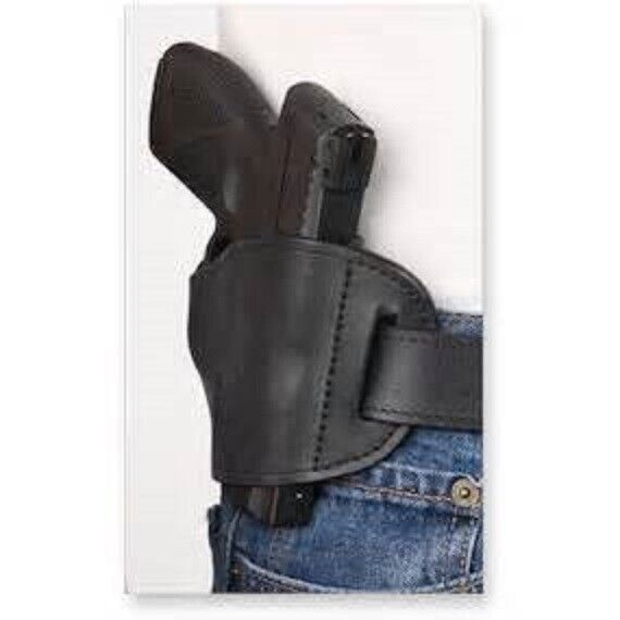 Leather gun holster for Smith & Wesson 457