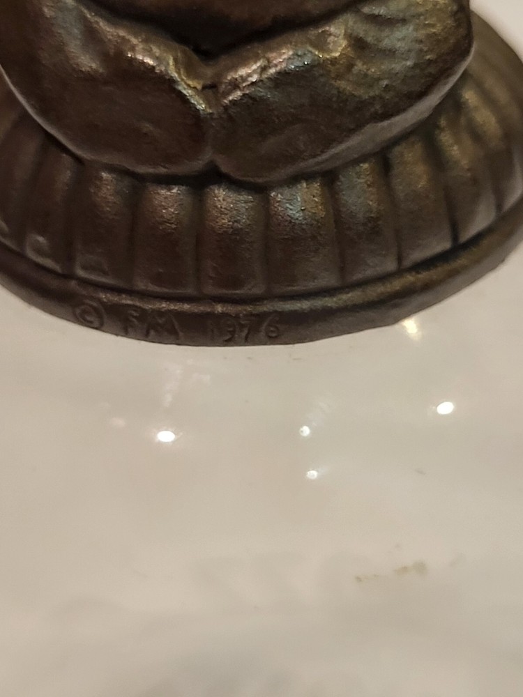 FRANKLIN MINT 1977 Silver & Crystal Bell