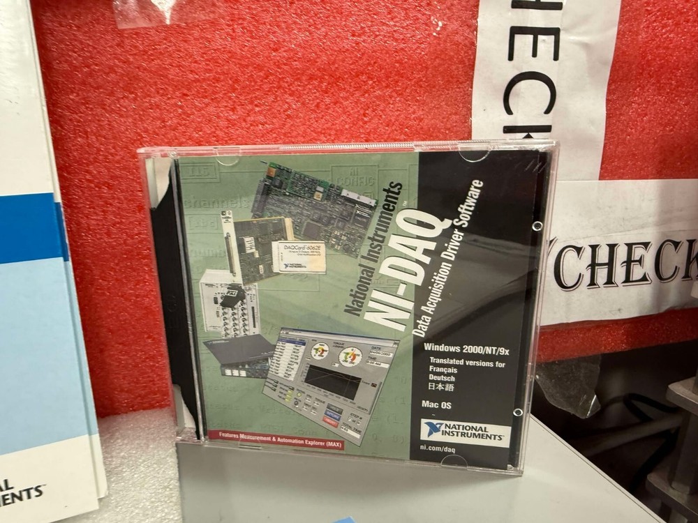 NATIONAL INSTRUMENTS 450031A-01 NI-DAQ 7 DATA ACQUISITION DRIVER SOFTWARE SET