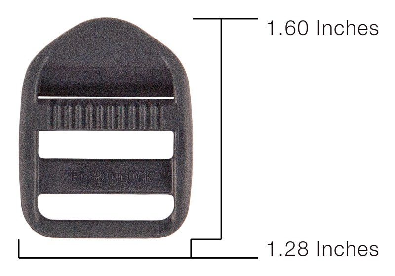 10 - 1 Inch Tension Lock Triglides