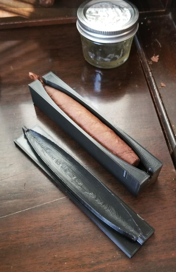 Two Cigar Molds 60g Perfecto Cigar Mold for Making Humidor Hand Rolled 2 Molds