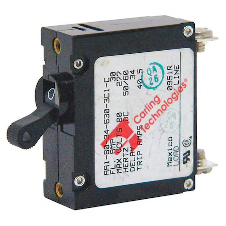 Carling Technologies Aa1-B0-34-615 -5D1-C Circuit Breaker, A Series, 15A, 1
