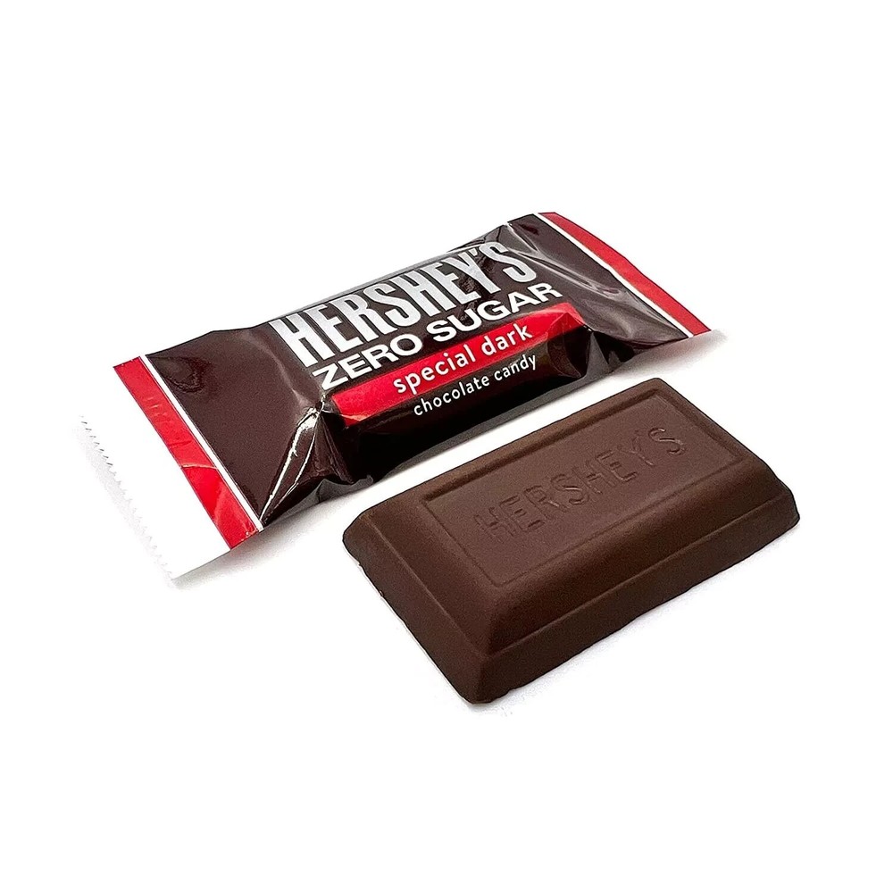 Hershey's Zero Sugar Special Dark Chocolate, Bulk & Delicious Candy (2 Pounds)