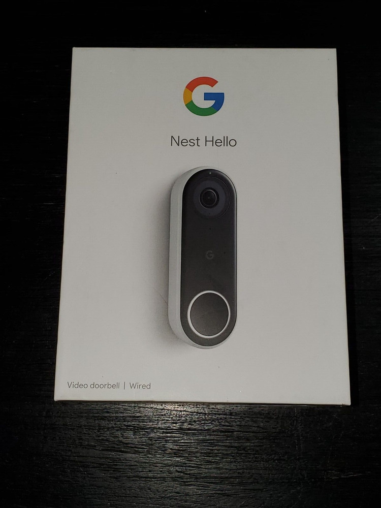 Google Nest Hello NC5100US Wired Doorbell (Empty Box only)