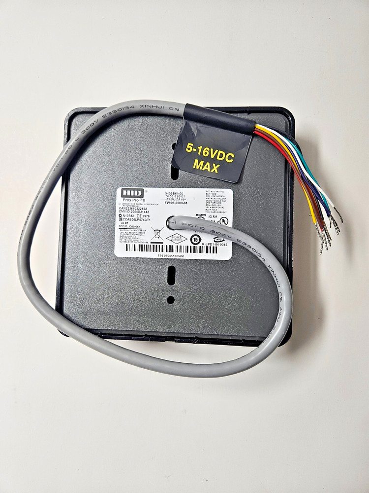 HID 5455BKN00 ProxPro II Wall Switch Proximity Reader NEW
