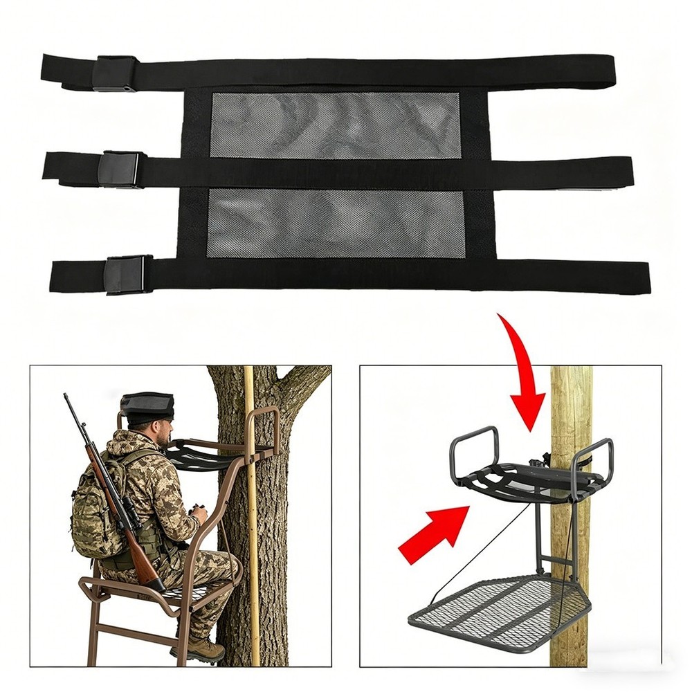 Universal Fitting Tree Stand Seat Replacement Adjustable for Ladder -%//#%##