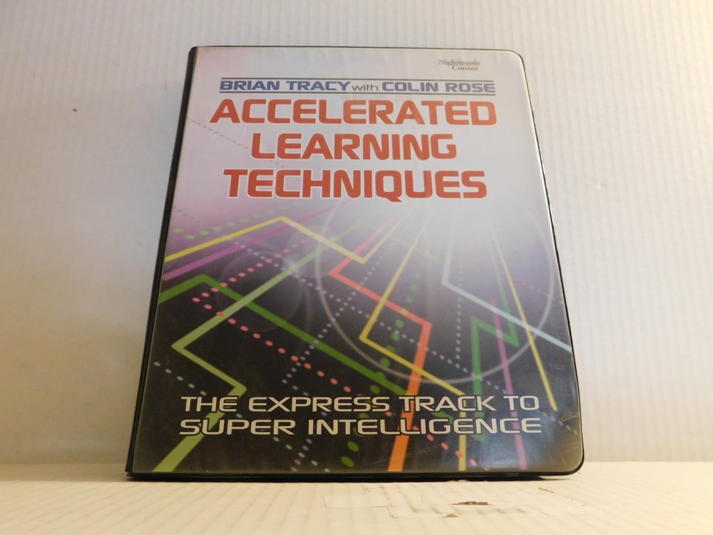 Brian Tracy Colin Rose: Accelerated Learning Techniques Workbook & 7 Cassettes