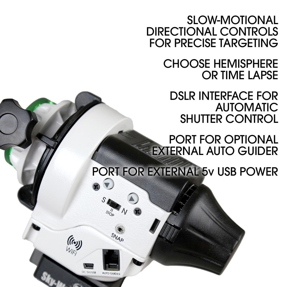 Sky Watcher Star 2i Pro Pack – Motorized DSLR Night Sky Tracker Equatorial Mount