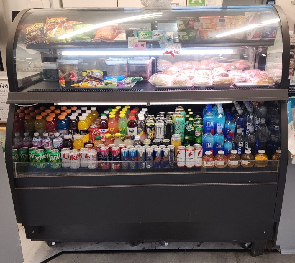 used Retail Display Cooler 66inch structural concepts