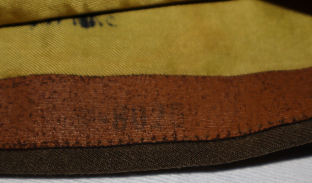 ORIGINAL WWII NAMED AAF PIPED GARRISON CAP