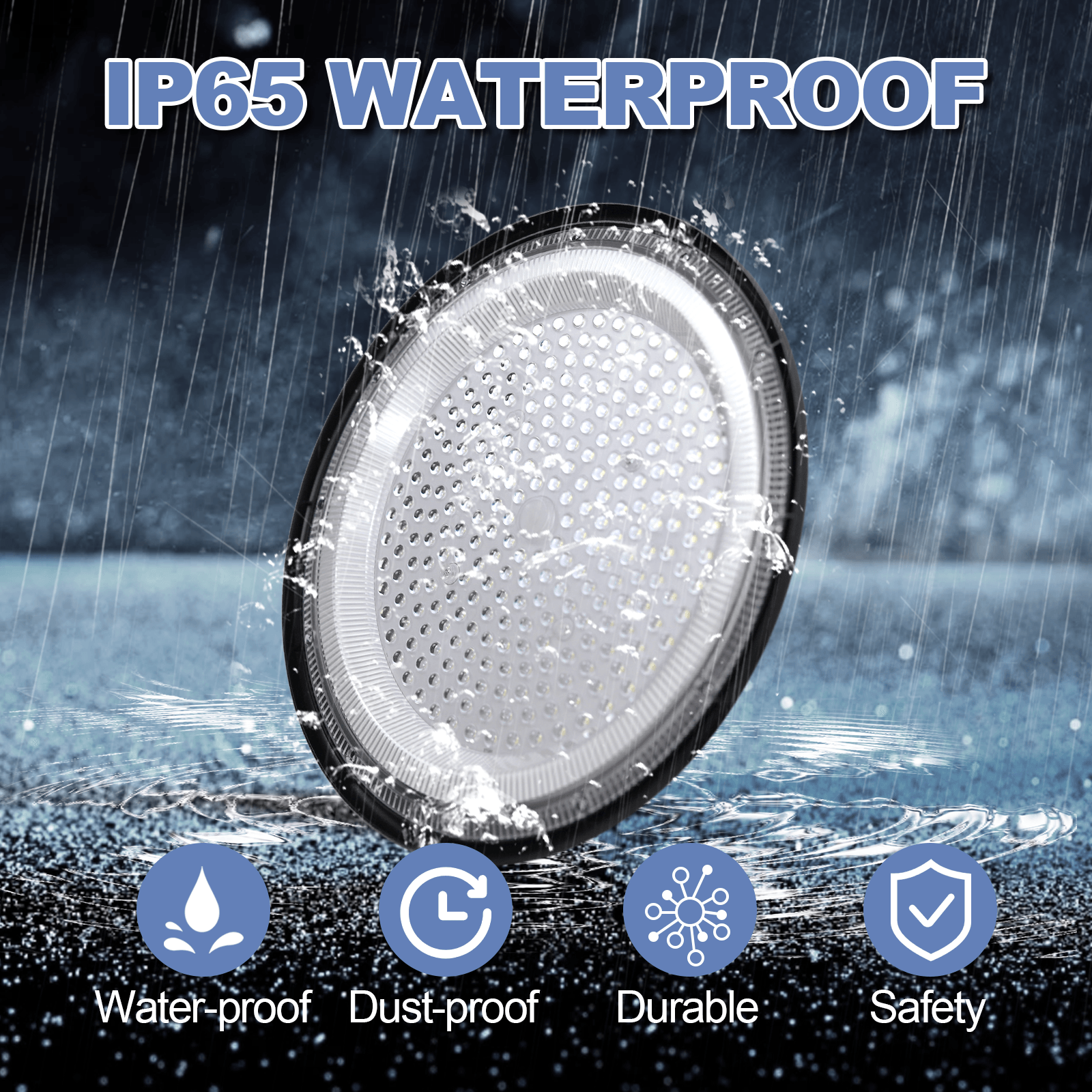 10 Pack 300W UFO LED High Bay Light Shop Industrial Commercial Factory Warehouse