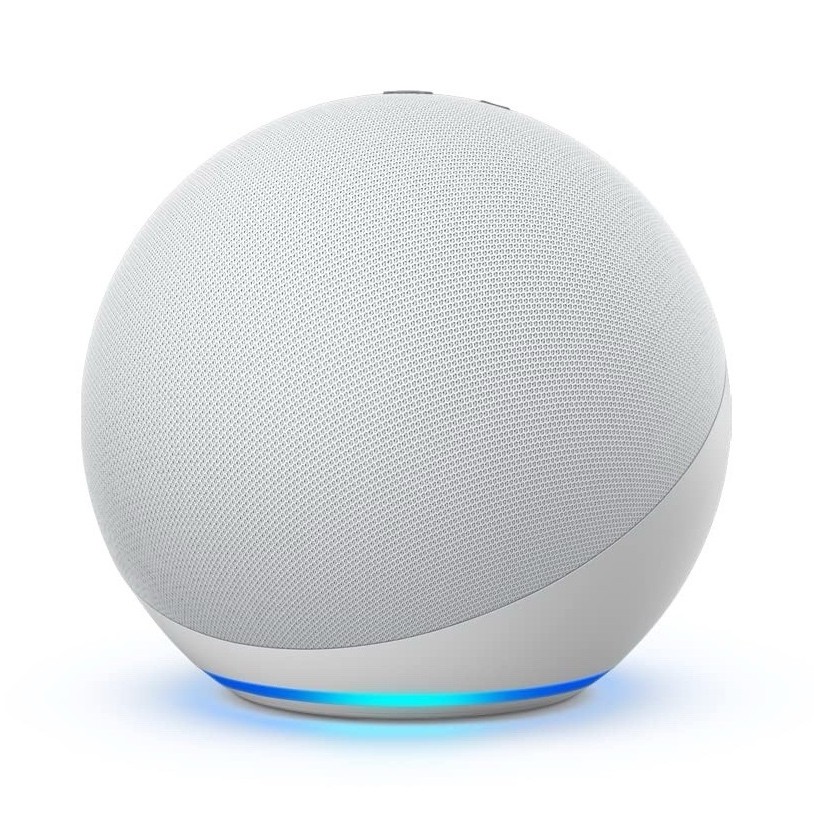 Amazon Echo (4th Generation) Smart Speaker White Alexa WiFi Bluetooth Voice