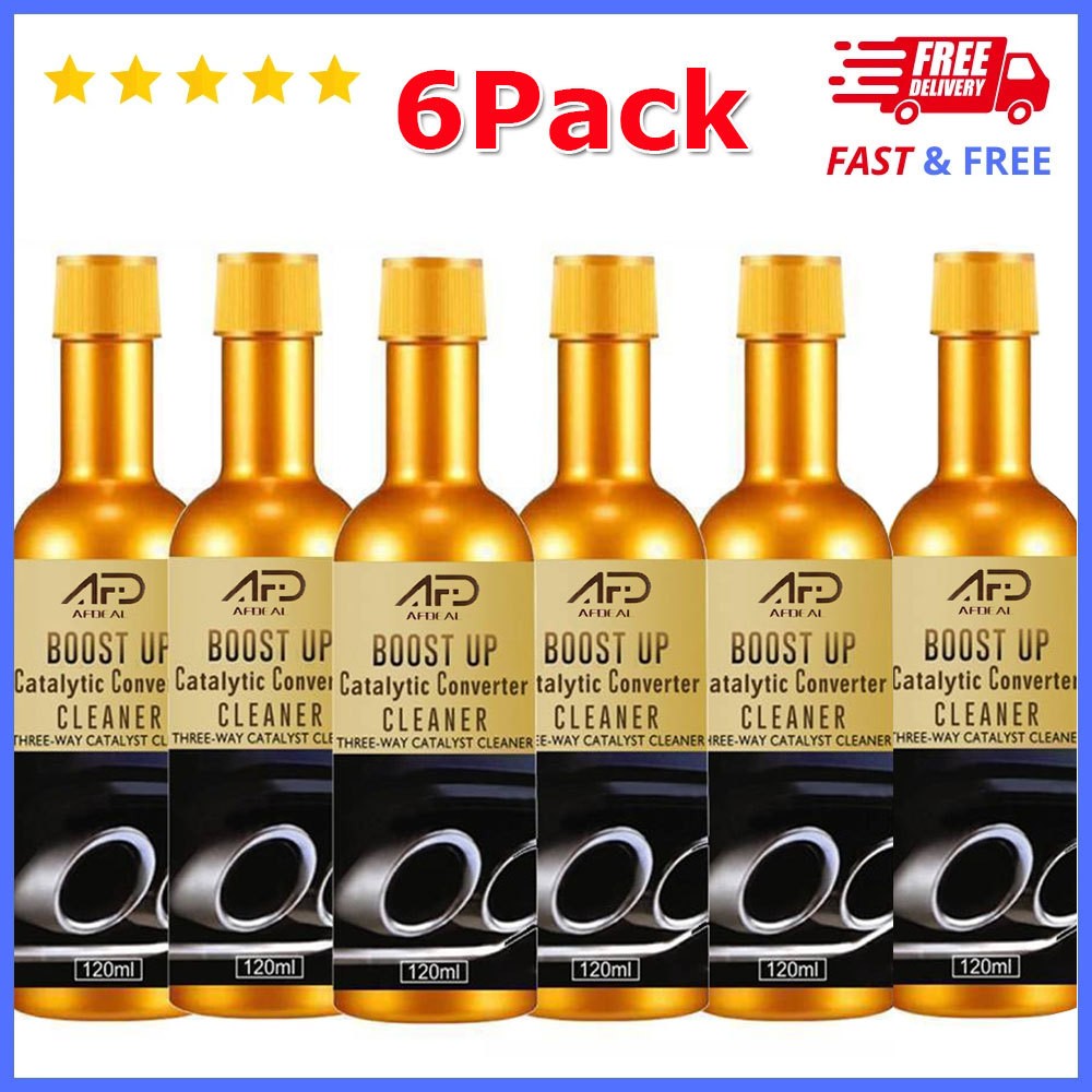 6Pcs Boost Up Vehicle Engine Catalytic Converter Cleaner Cleaning Multipurpose