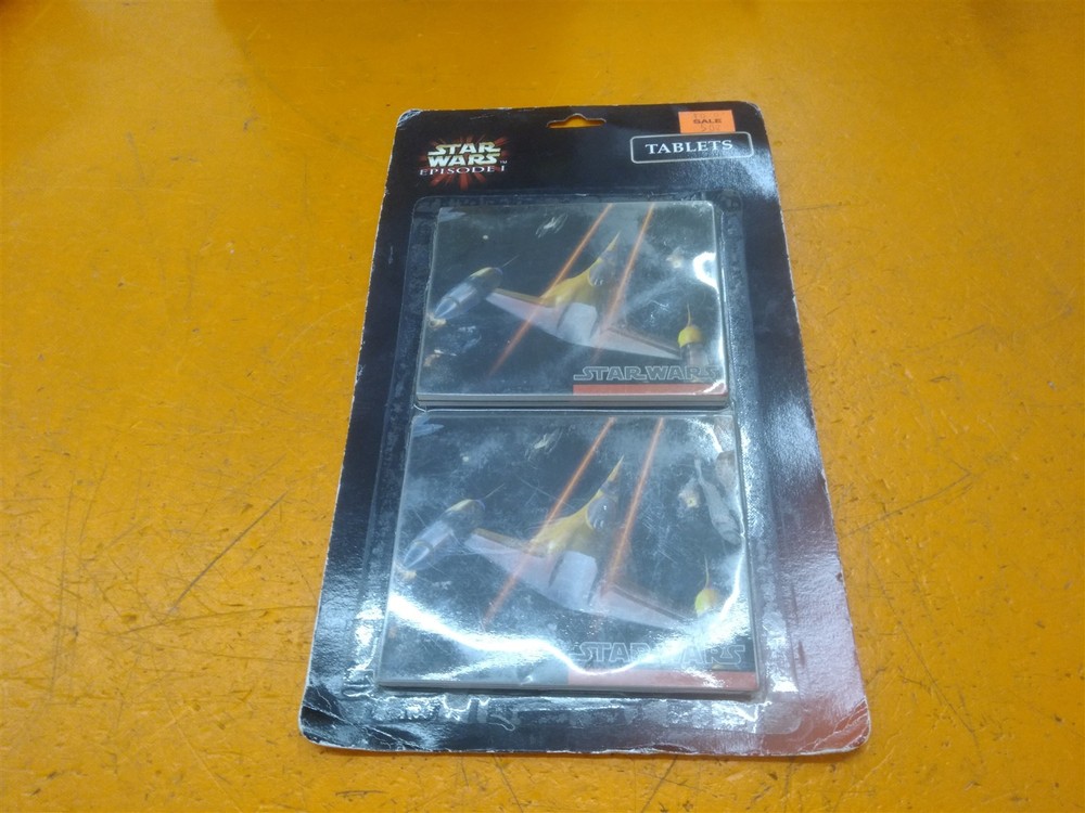 ⭐️⭐️⭐️⭐️⭐️ Star Wars Episode 1 Starfighter Ship Notebook Tablet