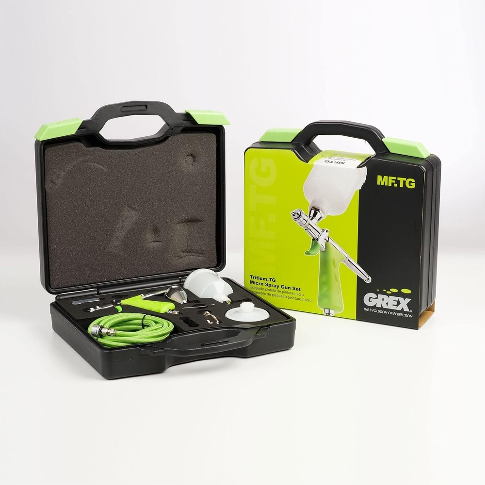 Grex Tritium.TG7 Top Gravity Feed Micro Spray Gun Set, 0.7mm