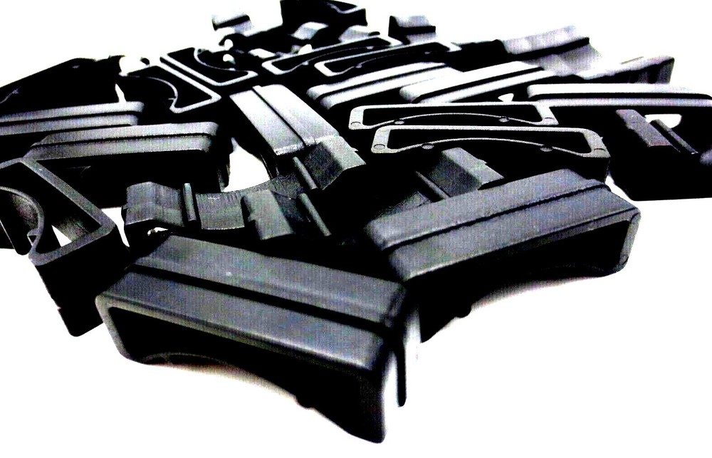 1", 25mm Wide Strap End Loop Fastener Webbing End Fastener - Durable Belt Loop!