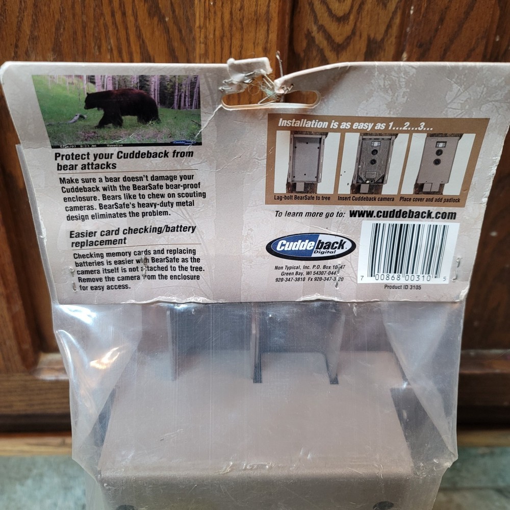 Cuddleback Bearsafe Scouting Camera Game Camera Enclosure New Sealed