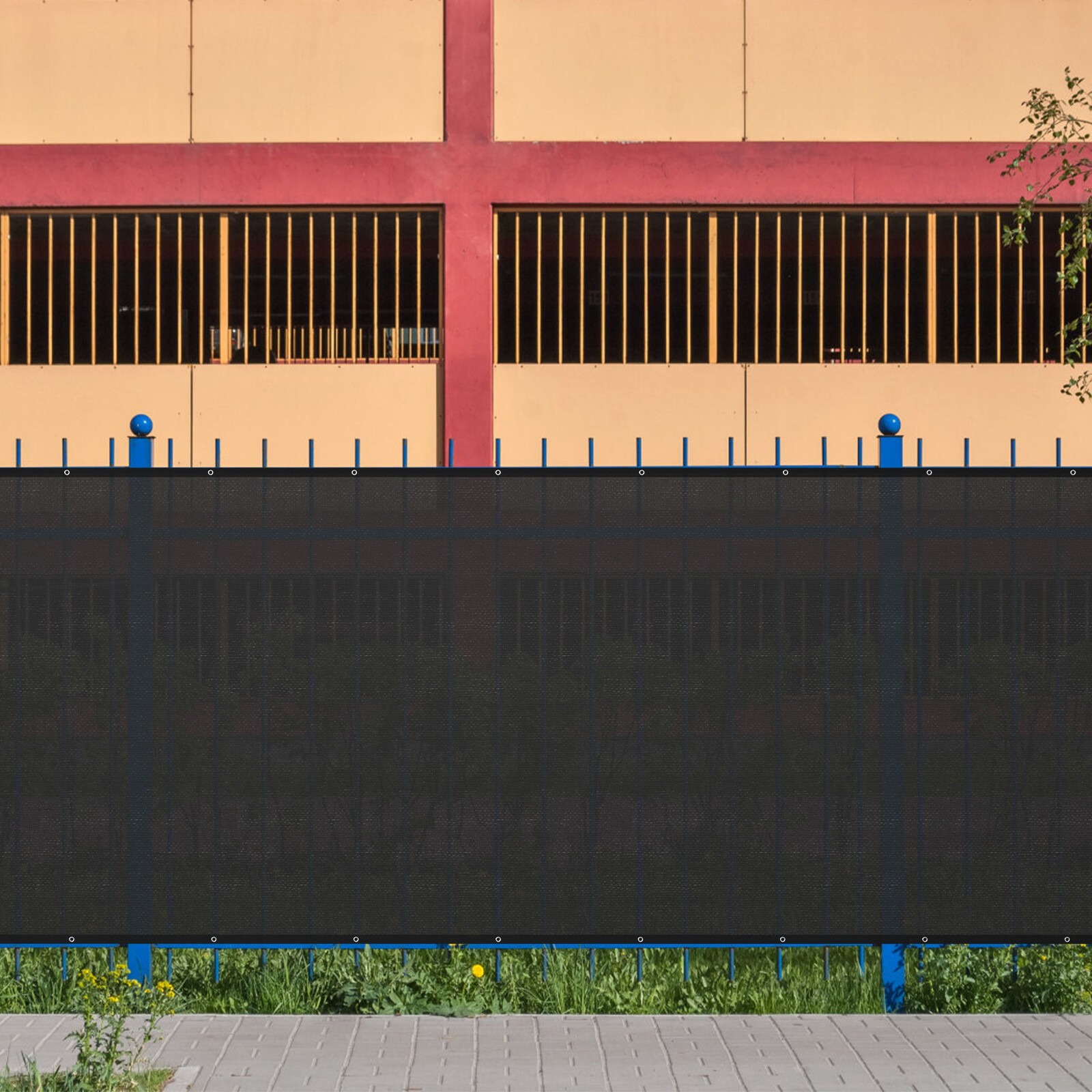 4/5/6/8 ft Privacy Fence Screen Garden Yard UV Windscreen Mesh Shade Net Cover