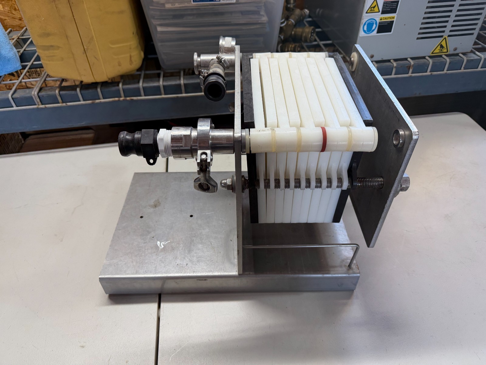 small Filter Press for wine or ?