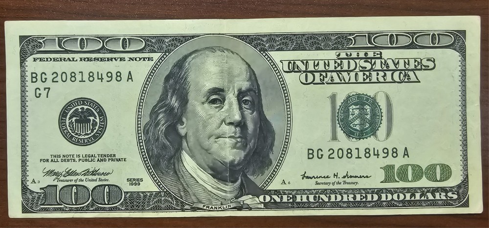 🔥 Error- Major Misalign Cut 1999 $100 AU Federal Reserve Note🔥
