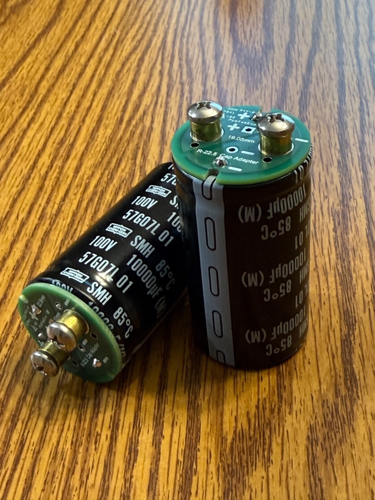 CARVER PM-175 Large screw CAP replacements *PAIR*