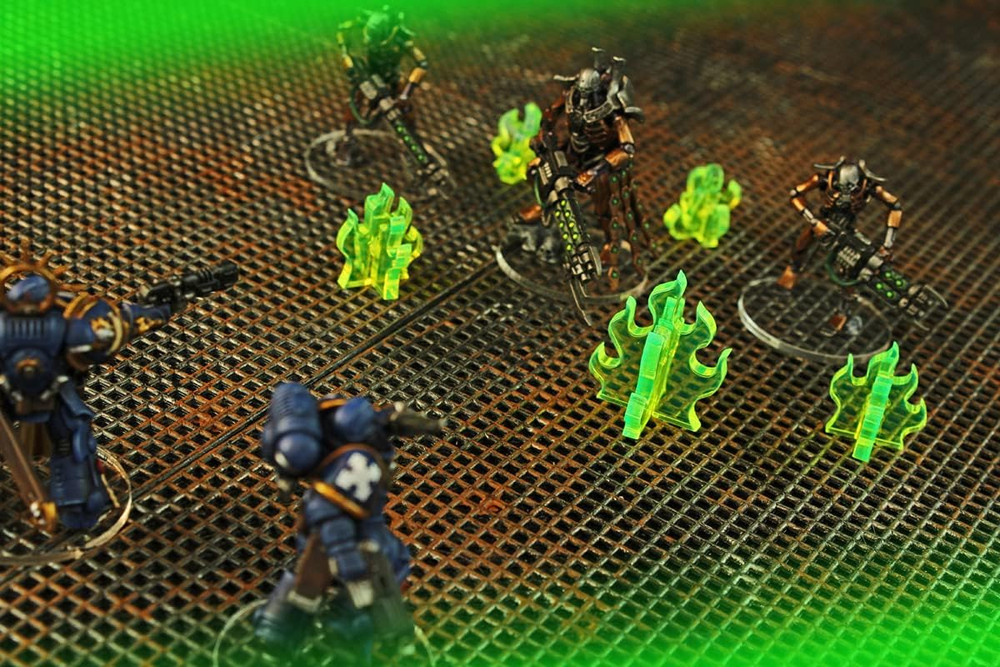 Flame Marker | Fire Spell Effect Indicator | Plasma | Toxic | Inferno | Blast |